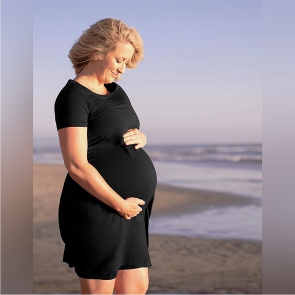 Kindred Bravely Nursing Dress Eleanora Size Small Maternity Pregnancy Postpartum - Picture 3 of 14